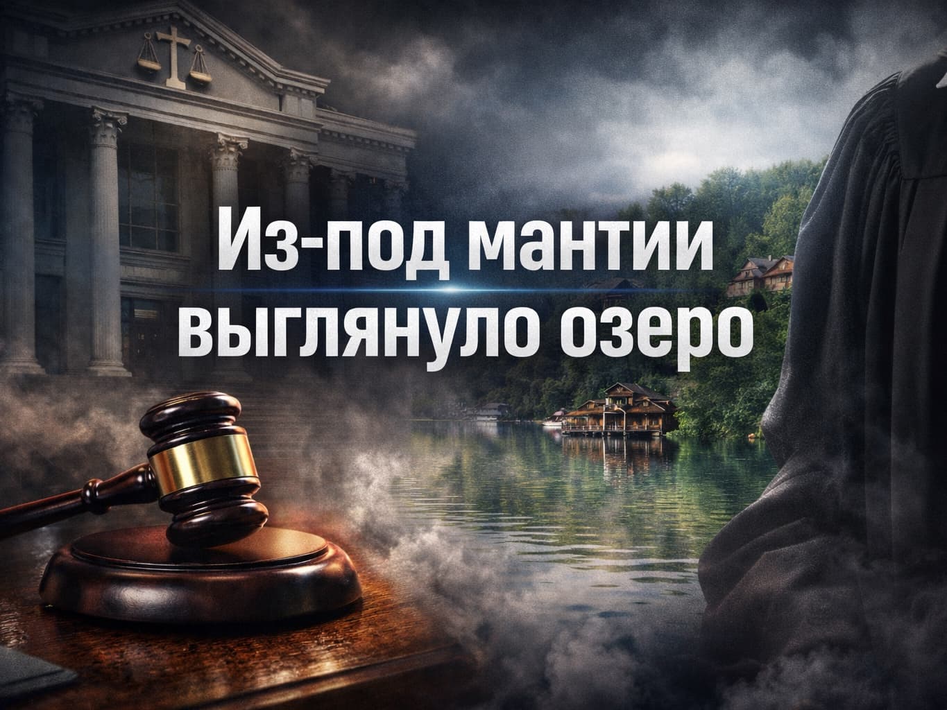 Из-под мантии выглянуло озеро